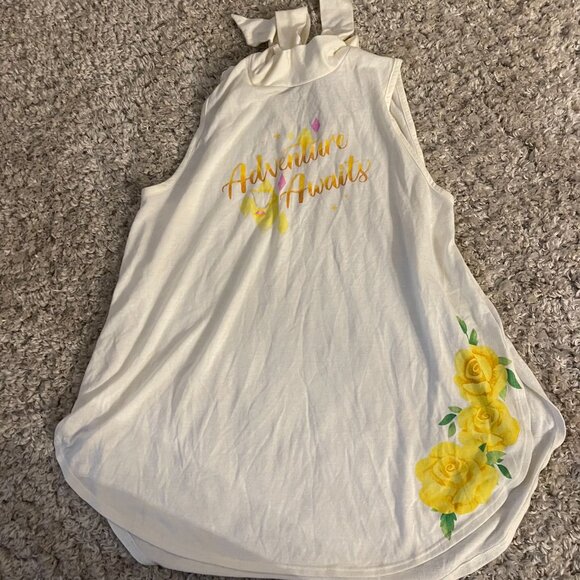 Disney Parks Adventure Awaits Tie-Neck Sleeveless Top L NWT - Picture 5 of 5